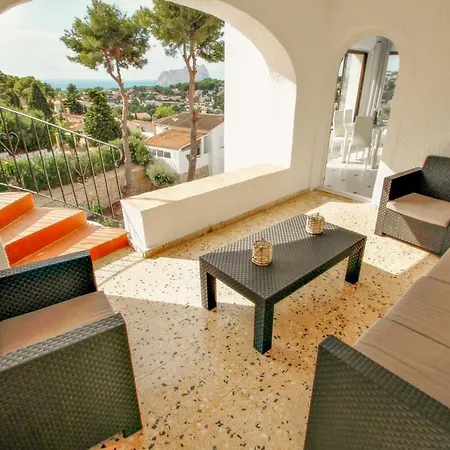 Villa Blanca - Vacation With Panoramic Sea Views And Private Pool In Benissa